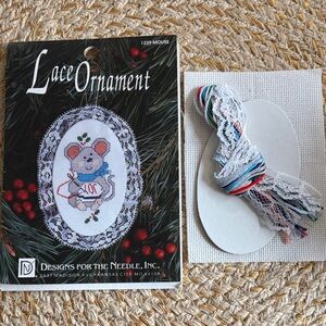 Designs for the Needle Lace Ornament Cross Stitch Kit - Multi